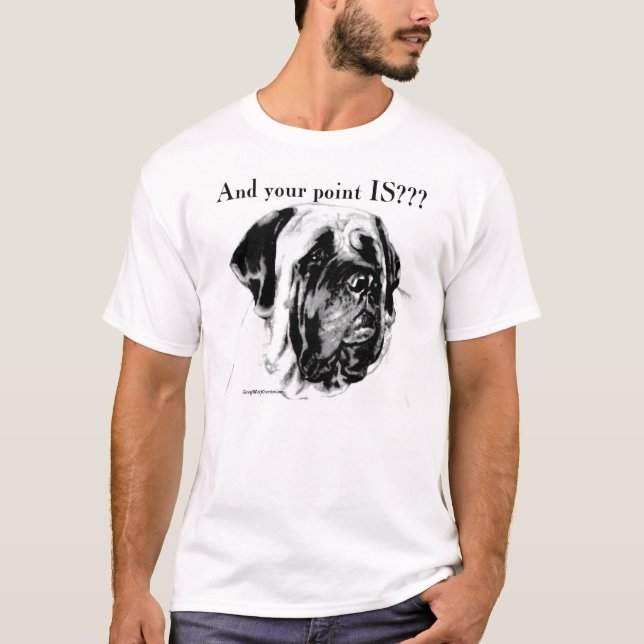 Mastiff135 T-shirt (Framsida)