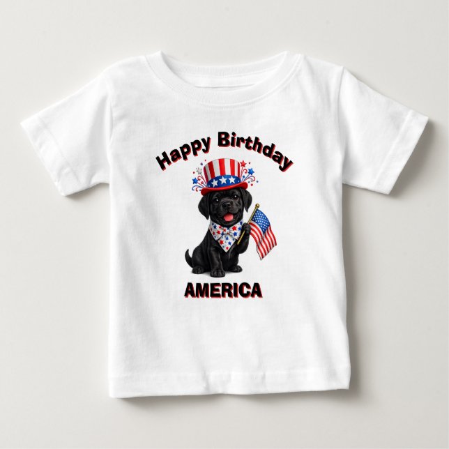 Mastiff (2ac) Patriotisk Barn T-Shirt (Framsida)