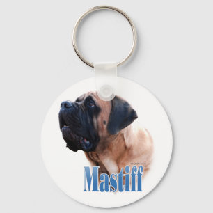 Mastiff (aprikot) Namn Nyckelring