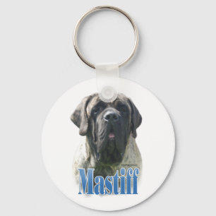 Mastiff (brindle) Namn Nyckelring