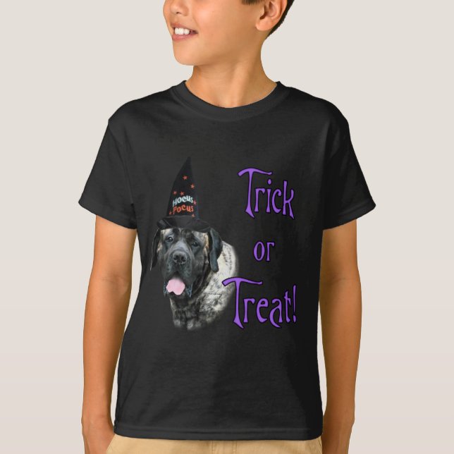 Mastiff (brindle) Trick T-shirt (Framsida)