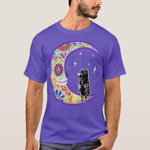 Mastiff Dia de Los Muertos Skeleton  T Shirt