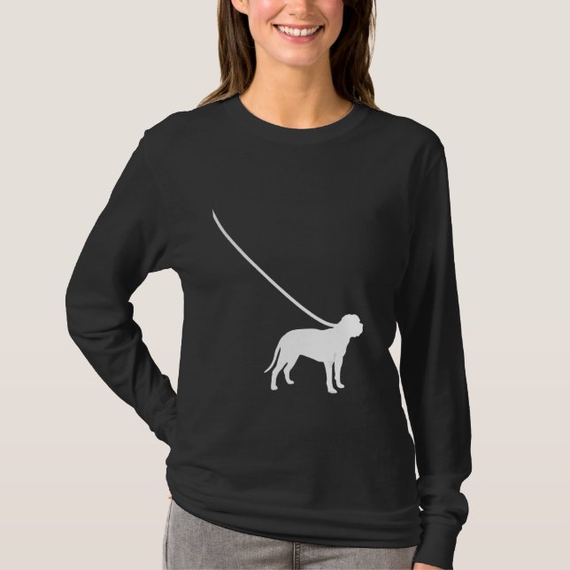 Mastiff Dog  Mom Dad Pet Cute  Puppy T Shirt (Framsida)