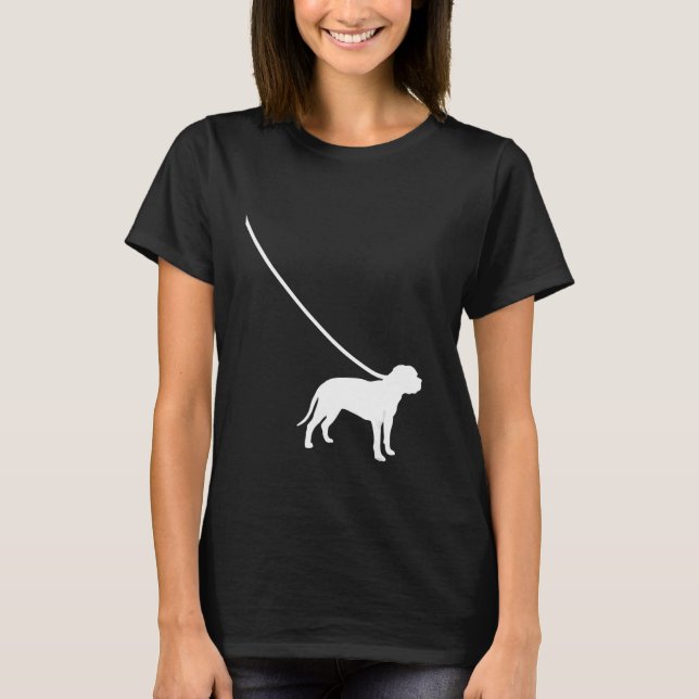 Mastiff Dog  Mom Dad Pet Cute  Puppy T Shirt (Framsida)