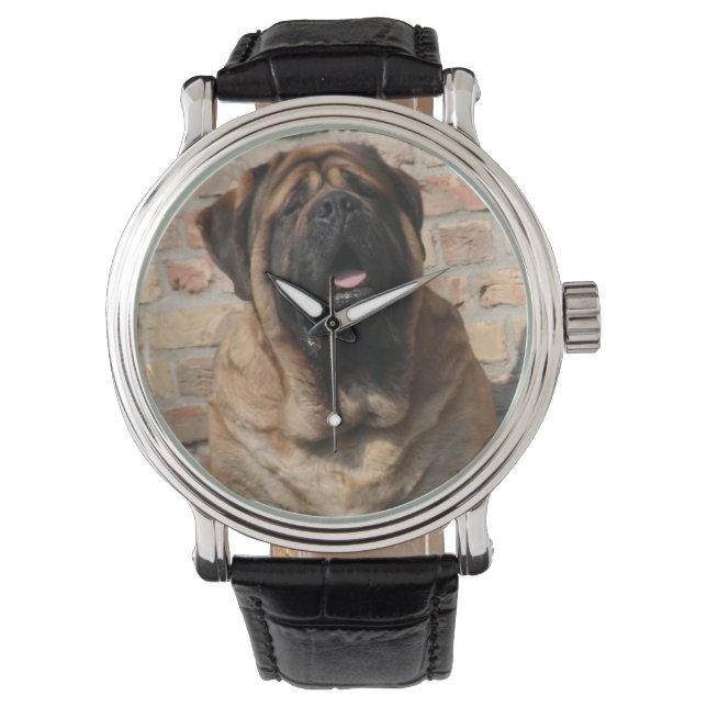Mastiff englische Dogge Armbandsur (Framsida)