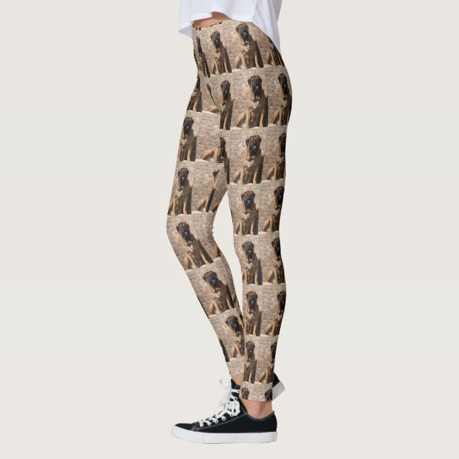 Mastiff englische Dogge Leggings (Vänster)