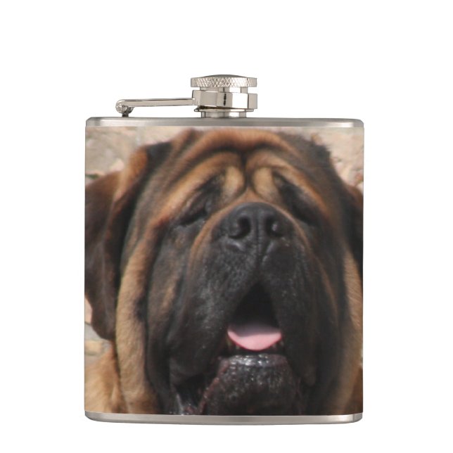  Mastiff englische Dogge Vatertag  Fickplunta (Framsidan)