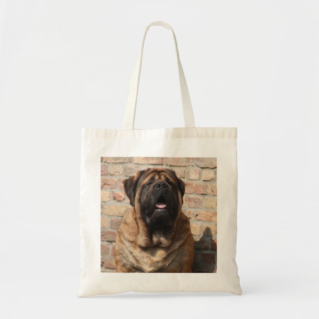  Mastiff englische Dogge Vatertag  Tygkasse (Framsidan)