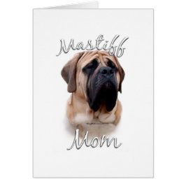 Mastiff (fawn) Mamma 2 Hälsningskort