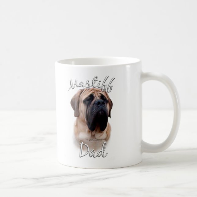 Mastiff (fawn) Pappa 2 Kaffemugg (Höger)