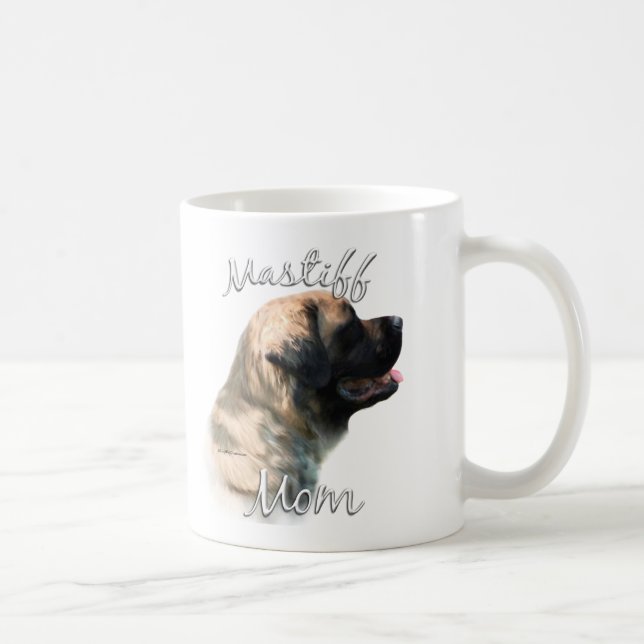 Mastiff (fluffy) Mamma 2 Kaffemugg (Höger)