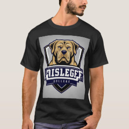 Mastiff Hund: College Logotyp T Shirt