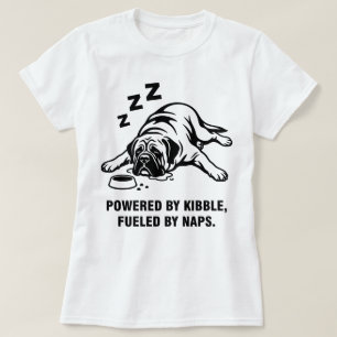 Mastiff Hund Rolig Lat T Shirt