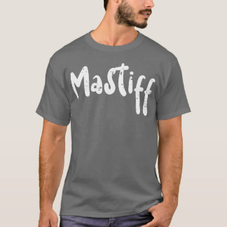 Mastiff Hundar retro T Shirt
