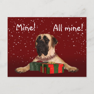 Mastiff jul helg vykort