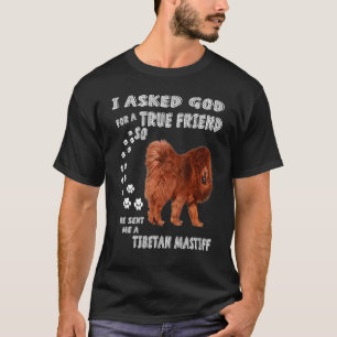 Mastiff Lejona Hund Mamma, Mastiff Pappa Art, Tibe T Shirt