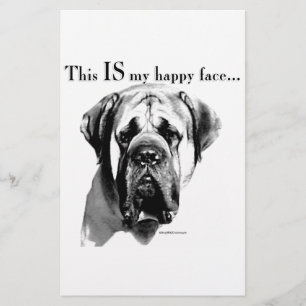 Mastiff Lycklig Ansikte