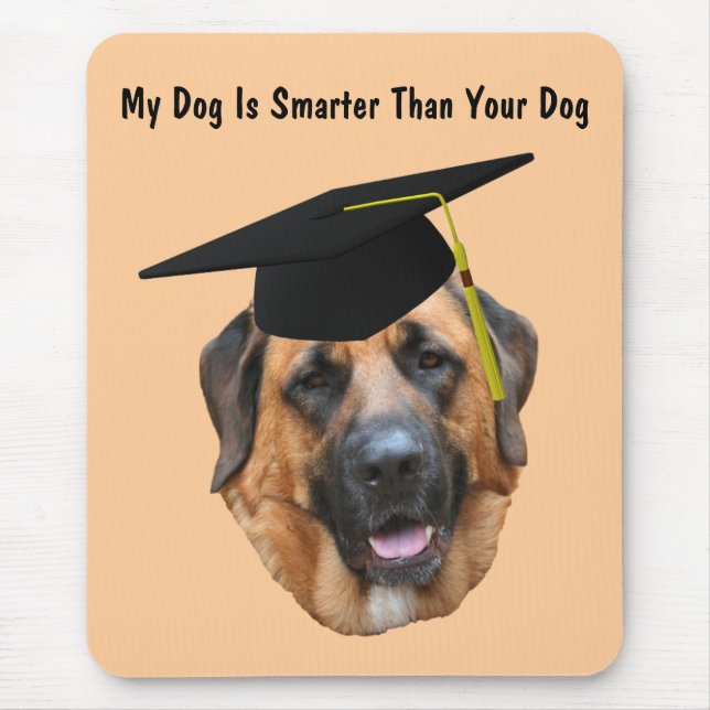 Mastiff Min Hund Smarter än din Cute Musmatta (Framsidan)