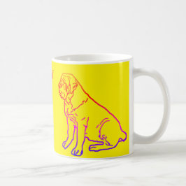 Mastiff Pilou Kaffeetasse Kaffemugg
