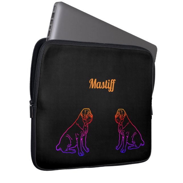 Mastiff Pilou Laptop Fodral (Framsidan Höger)