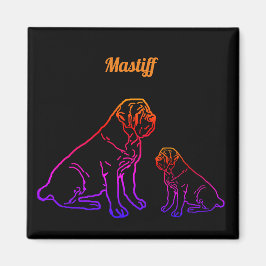 Mastiff Pilou Magnet