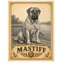 Mastiff, Vintage Heritage Dog