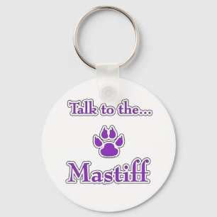Mastiffsamtallilor Keychain Nyckelring