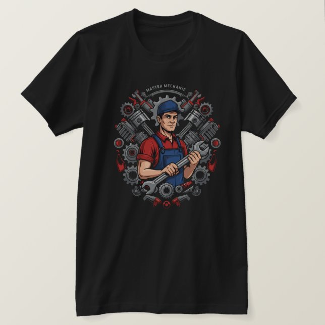 Mästmekanik T Shirt (Design framsida)