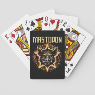 Mastodon Boar Fire Casinokort