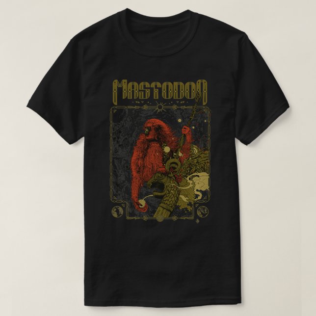 Mastodon  Voyager  T Shirt (Design framsida)