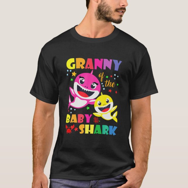 Mästrandet av fågelhaj Pappa, Mamma Matching Fam T Shirt (Framsida)