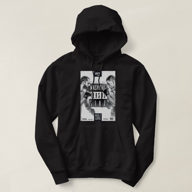MASVIDAL VS NATE DIAZ Essential T Shirt Hoodie (Design framsida)