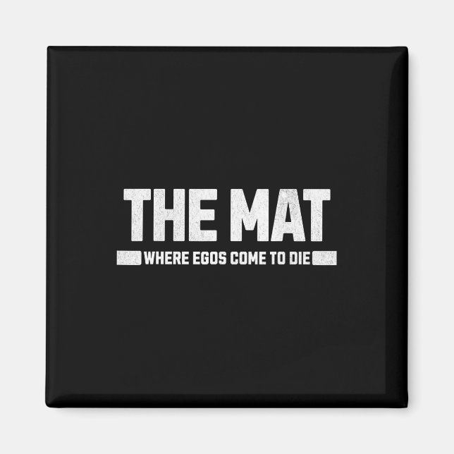 Mat är där Egos Kom dör. Magnet (Framsidan)