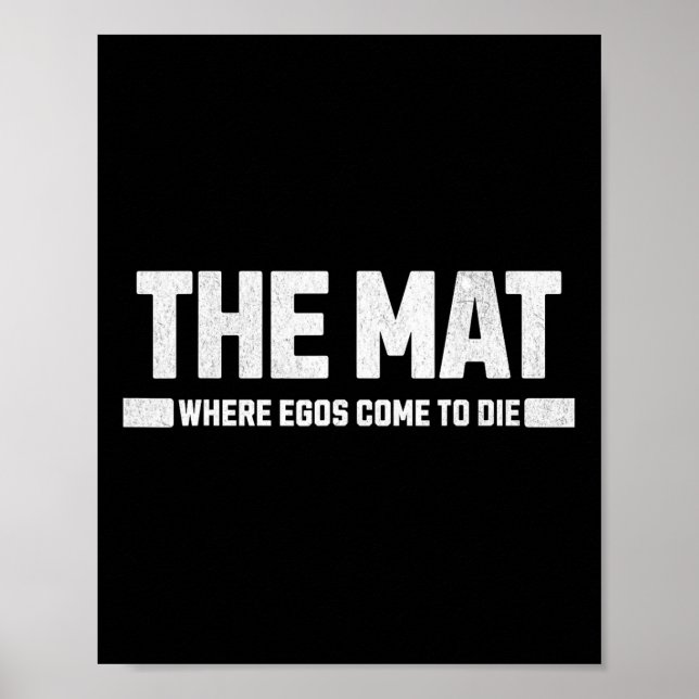 Mat är där Egos Kom dör. Poster (Framsidan)