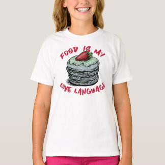 Mat är mitt Kärlek språk T Shirt