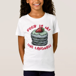 Mat är mitt Kärlek språk T Shirt