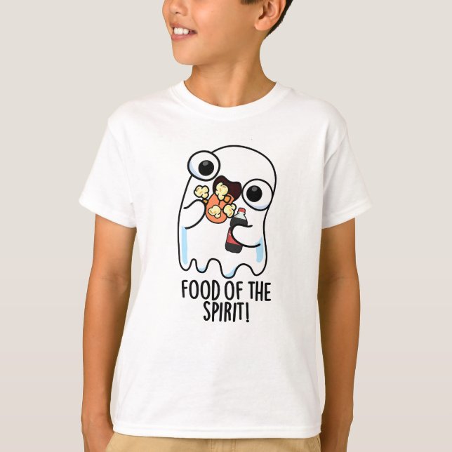 Mat Av Anden Rolig Spök Puns T Shirt (Framsida)