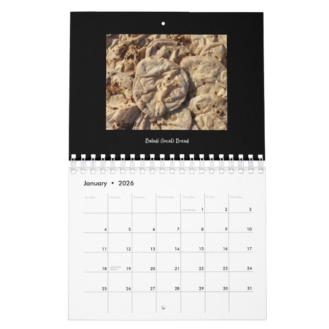 Mat av kalendern för egypten 2012 kalender (Jan 2026)