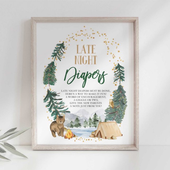 Mät Baby-klumpens babyskylt Poster (Skapare uppladdad)