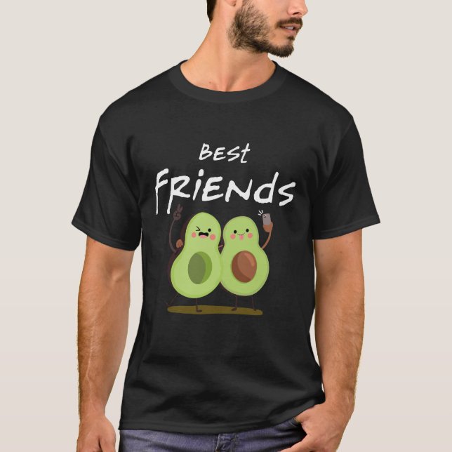 Mat bästa vänner t shirt (Framsida)