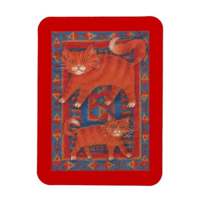 Mat Cats, flexibel magnet (Vertikal)
