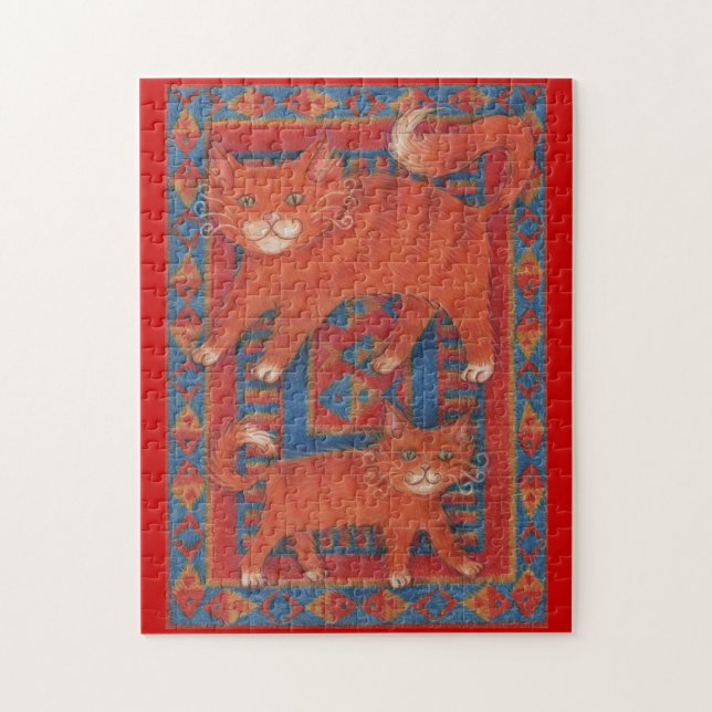 Mat Cats-pussel Pussel (Vertikal)