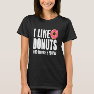 Mat Donut-Temapartyet jag gillar Donuts. T Shirt