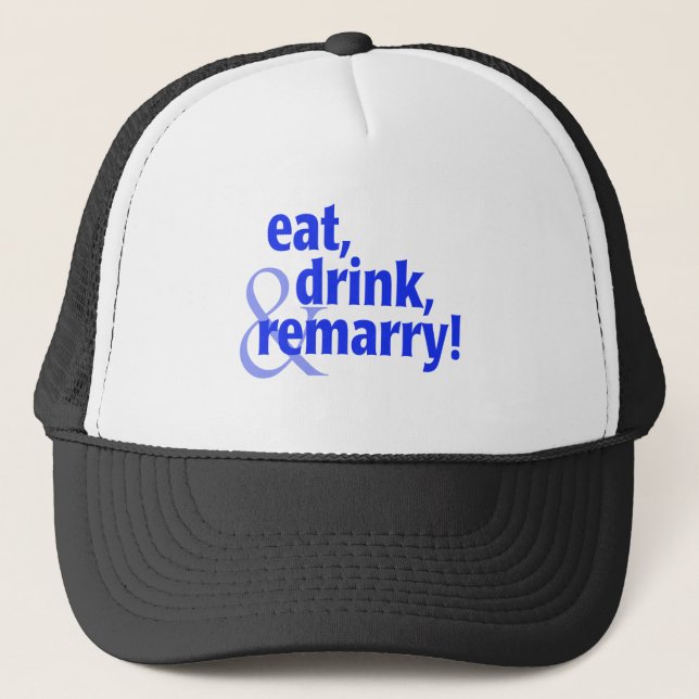 Mat Drink Remarry Truckerkeps (Framsida)