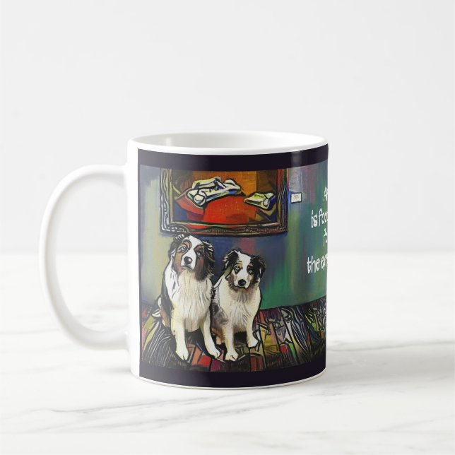 Mat för ögamuggen kaffemugg (Vänster)