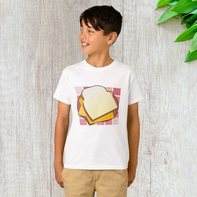 Mat för Roligt av osten Sandwich T Shirt (Skapare uppladdad)