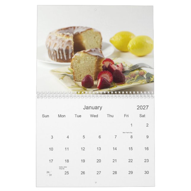 Mat för tanke kalender (Jan 2027)