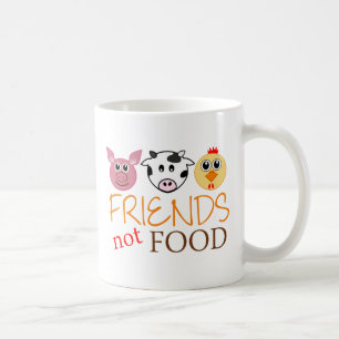 Mat för vänner inte kaffemugg