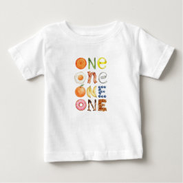 Mat Första Ettårs Födelsedags Baby T-Shirt