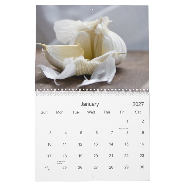 Mat + Fotografi 2009 Kalender (Jan 2027)